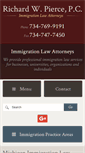 Mobile Screenshot of piercelawoffice.com